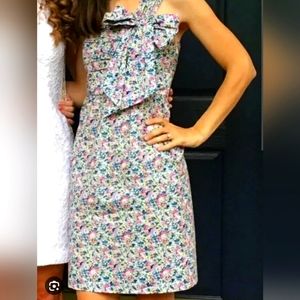 Brand-new J.Crew One shoulder floral dress
